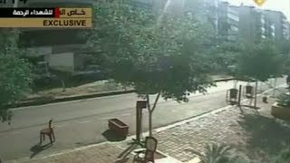 CCTV captures Iranian embassy explosion in Lebanon [upl. by Ivonne293]