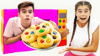 Artem bereitet Kekse für Nastya zu 🍪🧁🍠 Nastya Artem Mia DE [upl. by Lynden]