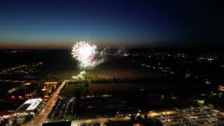 Canada Day Fireworks 2024  Bowmanville Ontario Canada [upl. by Alten]