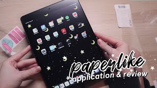 Paperlike application and review 🍎✏️ [upl. by Halac718]