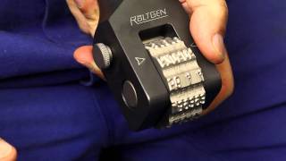 Roeltgen  manually adjustable numbering head [upl. by Cumine664]