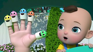 NEW 🦈 Shark Finger Family  Baby Shark Doo Doo Doo  CocoBerry Best Songs and Nursery Rhymes [upl. by Hally459]