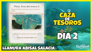 🔎💥Caza de tesoros Llanura Abisal Salacia💥🔎 Genshin Impact [upl. by Wendall]