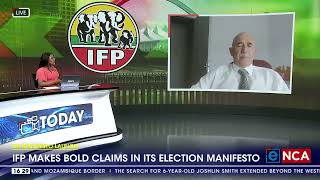 IFP manifesto launch  IFP makes bold claims [upl. by Tirrell]