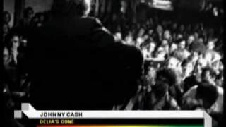 Johnny Cash  Delia  acoustic and live at Emos Sixth Street Austin Texas [upl. by Daisey570]