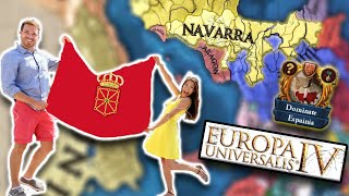 Why Navarra is the most OVERPOWERED Iberian nation in EU4 [upl. by Notloc]