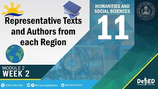 CCNHS 21st Century Literature Module 2 Week 2 Representative Texts and Authors from each Region [upl. by Oivatco]