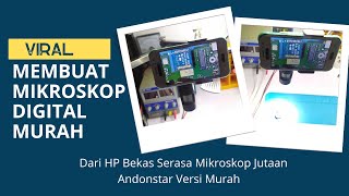 Cara Membuat Mikroskop Digital Dari HP Samsung J1 Ace Kualitas Super HD [upl. by Aicatsal]