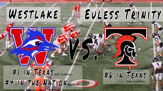 1 Austin Westlake 4 USA vs 6 Euless Trinity Football  Full Game HD [upl. by Hunter769]