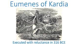 Eumenes of Kardia executed with reluctance in 316 BCE [upl. by Akeemat]