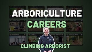 Arborists Careers in Arboriculture [upl. by Leveroni]