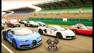 EXCLUSIVE DRIVE 2019 Bugatti Chiron et Lamborghini Aventador SVJ sur le circuit Bugatti au Mans [upl. by Ekaj]