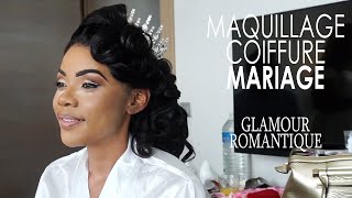 Maquillage Mariage Peau Noire  Maquillage mariée [upl. by Dlorrej]