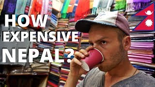 HOW EXPENSIVE is NEPAL Budget Travel Kathmandu [upl. by Rellek]