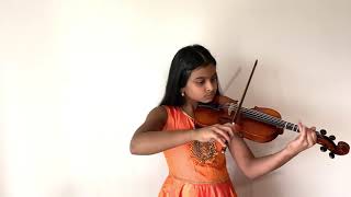 Ennavale Ennavale violin cover by Bhadra [upl. by Weissberg]