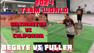 2024 Team World Horseshoes  Hastiin Begaye Vs Matt Fuller [upl. by Ruiz]