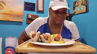 Chicago Style Hot Dog Challenge Epic FAIL 🤣🤣🤣🤣 [upl. by Kendy]