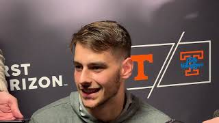 Santiago Vescovi discusses his debut as a Tennessee Vol [upl. by Rurik709]