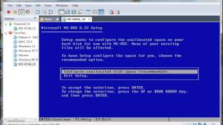 Instalação MSDOS 622 em máquina Virtual [upl. by Virgil]