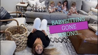 HOW BABYSITTING TWINS TAYTUM AND OAKLEY WENT WRONG [upl. by Bortz]