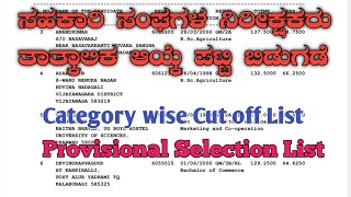 ಸಹಕಾರಿ ಸಂಘಗಳ ನಿರೀಕ್ಷಕರ ತಾತ್ಕಾಲಿಕ ಆಯ್ಕೆ ಪಟ್ಟಿ ಬಿಡುಗಡೆ53 POST PROVISIONAL LIST  GOVT JOBS 2024 [upl. by Aronael]