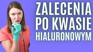 Zalecenia po POWIĘKSZANIU ust kwasem hialuronowym  LEKARZ wyjaśnia ZAKAZY i NAKAZY  co robić [upl. by Aridatha]