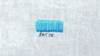 How to do a Satin Stitch [upl. by Shandra]