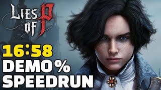 Lies of P Demo SPEEDRUN in 1658 [upl. by Saffier]