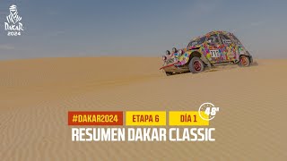 Resumen Dakar Classic  Etapa 6  Dakar2024 [upl. by Nnyleimaj]