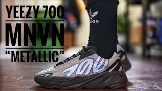 👀YEEZY 700 MNVN “METALLIC” REVIEW amp 700 MNVN “GEODE” COMPARISON 👀 [upl. by Jaycee]