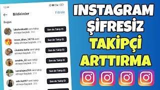 1 Dakikada 5000 Takipçi Arttırma İnstagram İnstagram Kanıtlı Takipçi Hilesi [upl. by Darum320]