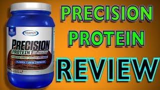 Precision Protein By Gaspari Nutrition Review [upl. by Yhtimit844]