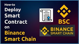 How to deploy Smart Contract on Binance Smart Chain BSC [upl. by Iadrahs]