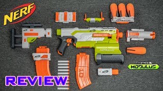 REVIEW Nerf Modulus Ultimate Customizer Pack  HOLY TACTICS BATMAN [upl. by Alikahs]