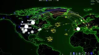 Nuclear War Simulation  Europe vs USA  DEFCON [upl. by Sayed]