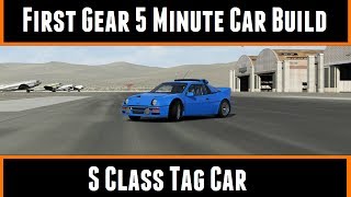 First Gear 5 Minute Car Build S Class Tag Cars Forza 5 [upl. by Hatch]