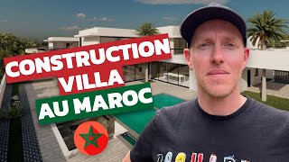 COMMENT CONSTRUIRE SA VILLA AU MAROC  Avec Benjamin Optimal Construction [upl. by Frohman368]