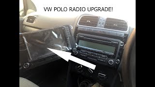 Installing a New Head Unit For MK5 Polo RCD330 CarPlay  AndroidAuto [upl. by Anailuy945]