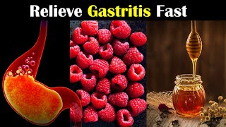 7 Effective Ways To Relieve Gastritis Fast At Home Natural Remedies For Gastritis [upl. by Aivatra771]