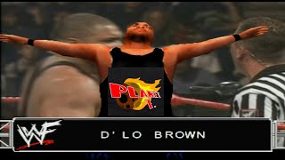 WWF Smackdown D lo Brown Entrance and Finisher [upl. by Jojo623]