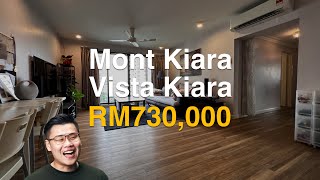 Vista Kiara3 bedroom 1402sqft at Mont Kiara for saleWalking distance to Kiara 163 and Arcoris [upl. by Ecitsuj784]