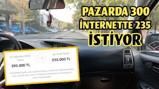 2 EL OTOMOBİL FİYATLARI YÜKSEK Mİ  Pazarda 300 Dediği Arabaya İnternette 235 Bin TL Yazmış [upl. by Regdirb]