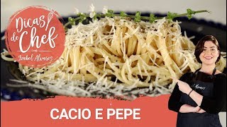 Como Fazer ESPAGUETE CACIO E PEPE com Izabel Alvares  Receitas  Shoptime [upl. by Hebert]