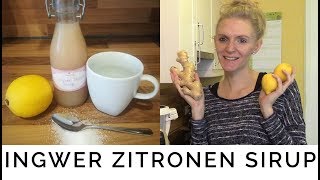 Ingwer Zitronen Sirup  Krups Prep and Cook [upl. by Nies]