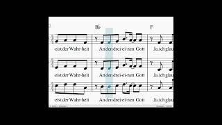 Das Glaube Ich  Hillsong tutorial piano klavier chor noten [upl. by Dieball]