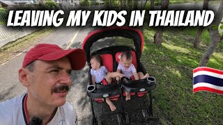 Dad Leaves Thailand WITHOUT His Kids [upl. by Aleirbag]