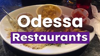 Top 10 Best Restaurants to Visit in Odessa Texas  USA  English [upl. by Runkel]