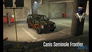 GTA Online Canis Seminole Frontier Customization [upl. by Silvan]