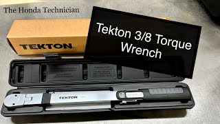 Tekton 38 Split Beam Torque Wrench First Impression [upl. by Seften]