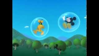 Mickey Mouse Floating Bubble Song [upl. by Tindall29]